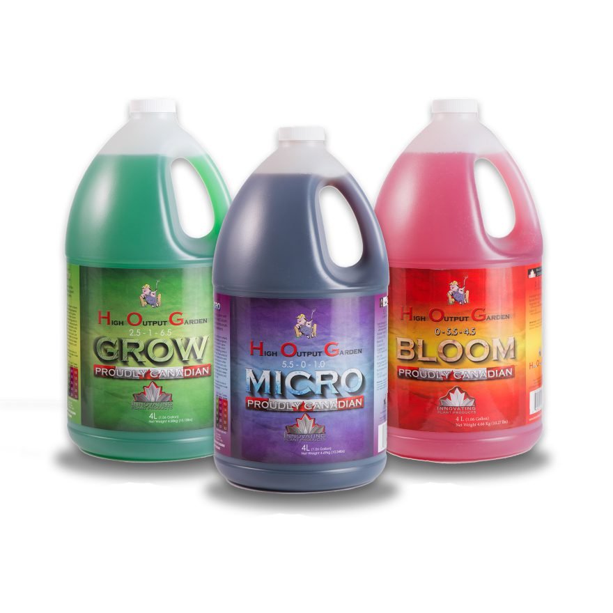 H.O.G. Grow, Micro, Bloom Innovating Plant Products